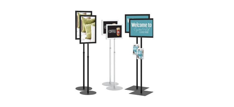 Pedestal Sign Stands