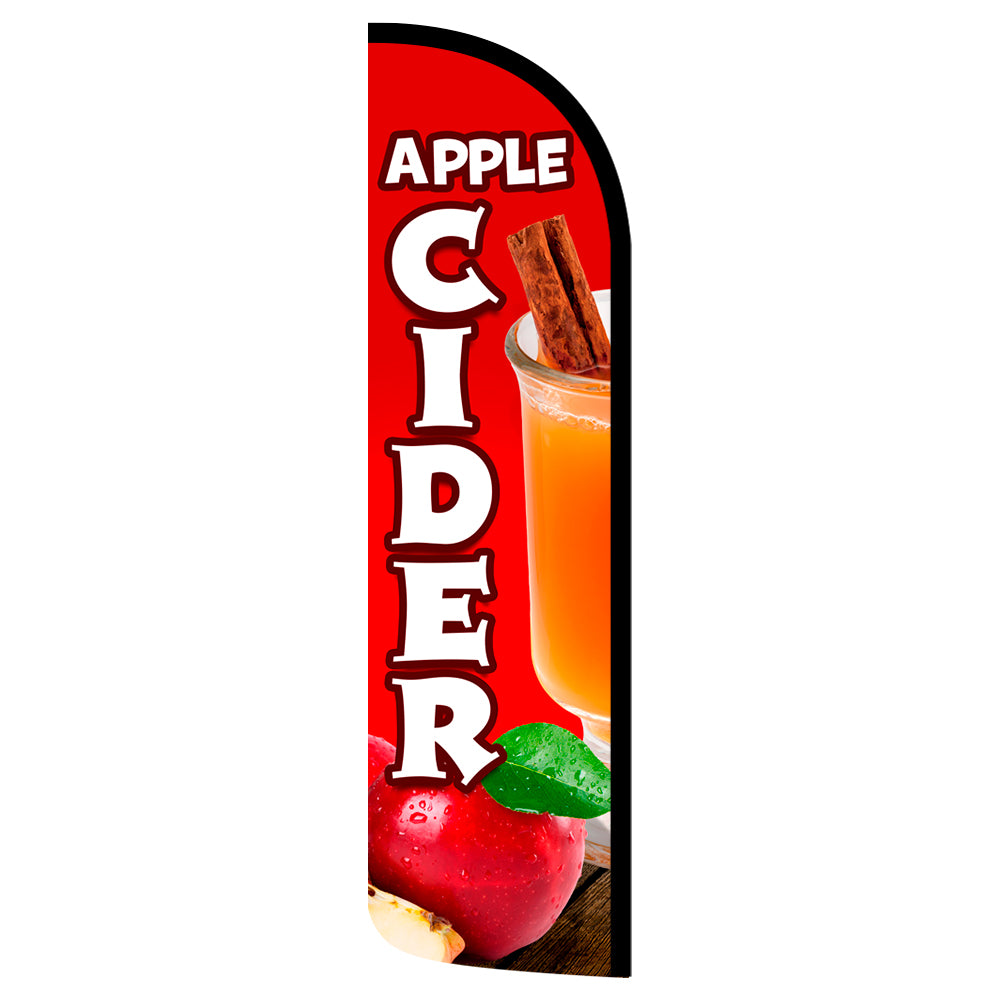 Apple Cider Semi-Custom Feather Swooper Flag