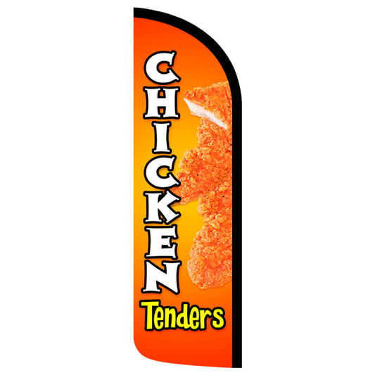 Chicken Tenders Semi-Custom Feather Swooper Flag