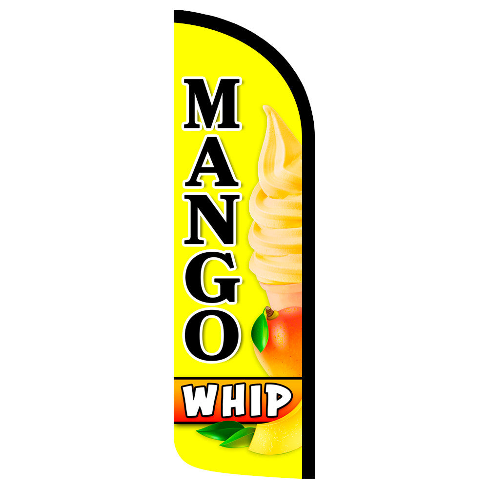 Mango Whip Semi-Custom Feather Swooper Flag