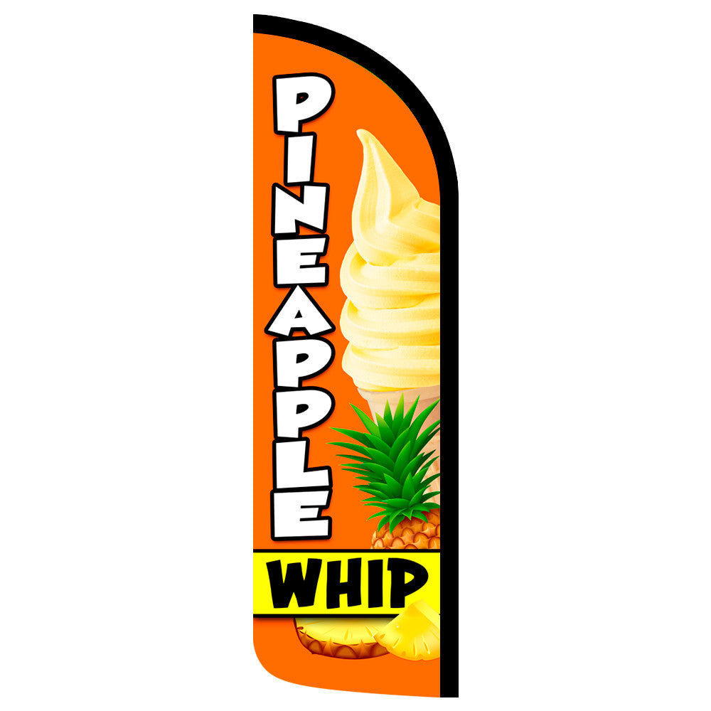 Pineapple Whip Semi-Custom Feather Swooper Flag