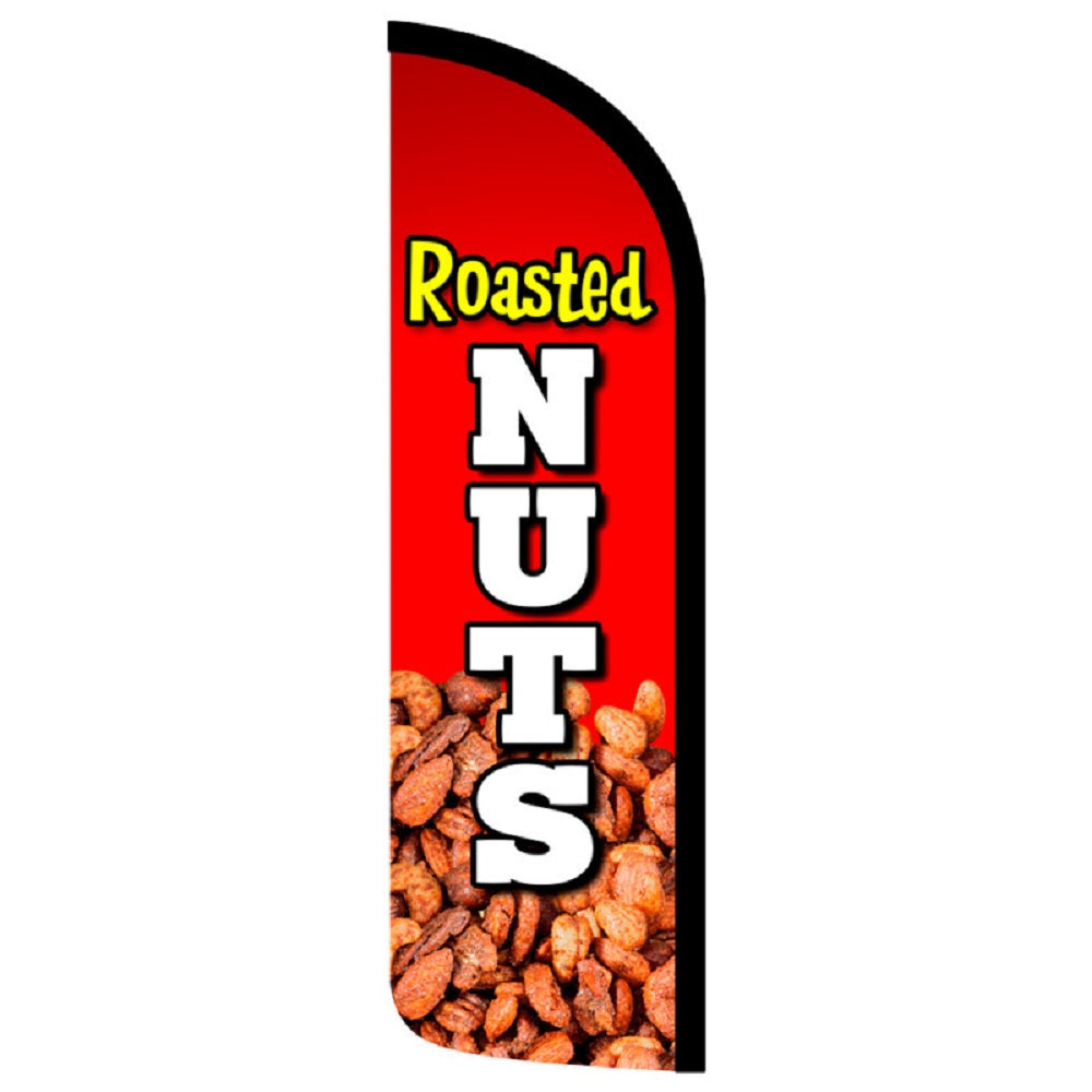 Roasted Nuts Semi-Custom Feather Swooper Flag