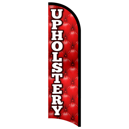 Upholstery Semi-Custom Feather Swooper Flag