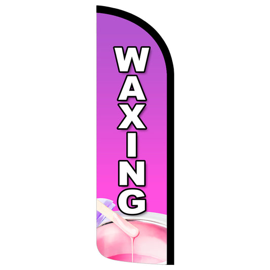 Waxing Semi-Custom Feather Swooper Flag