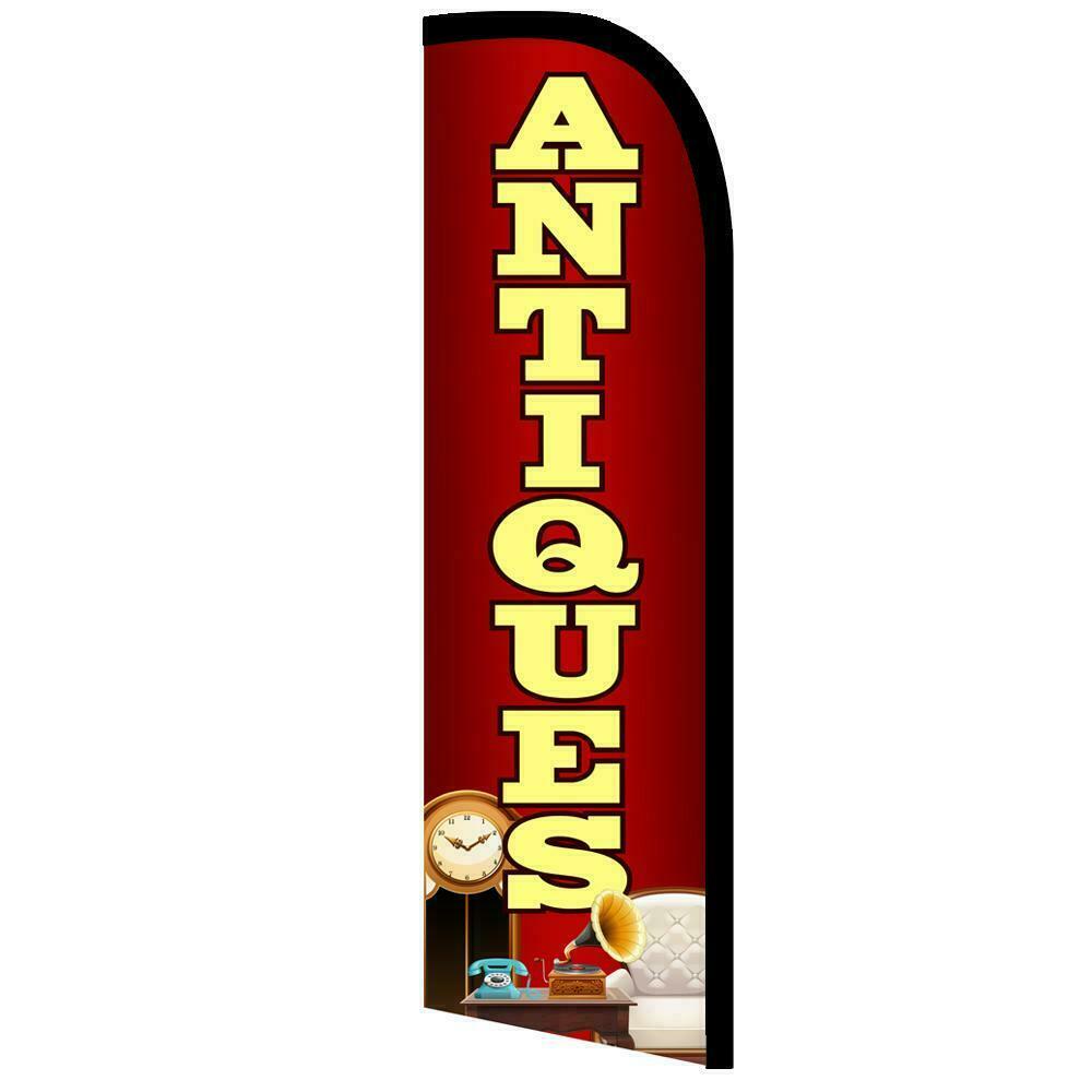 Antiques  Semi-Custom Feather Swooper Flag