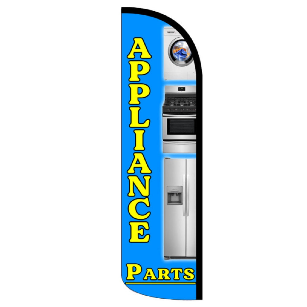 Appliance Parts Semi-Custom Feather Swooper Flag