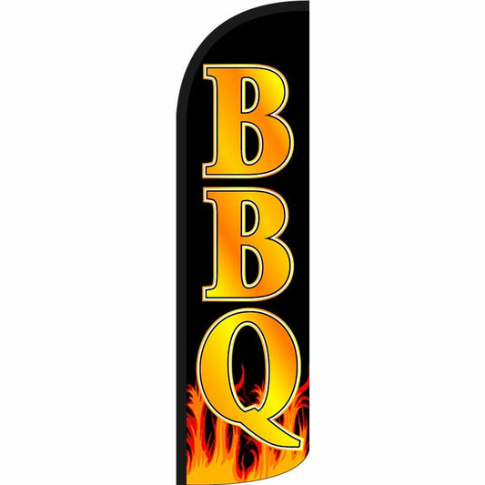 BBQ (Black) Feather Swooper Flag