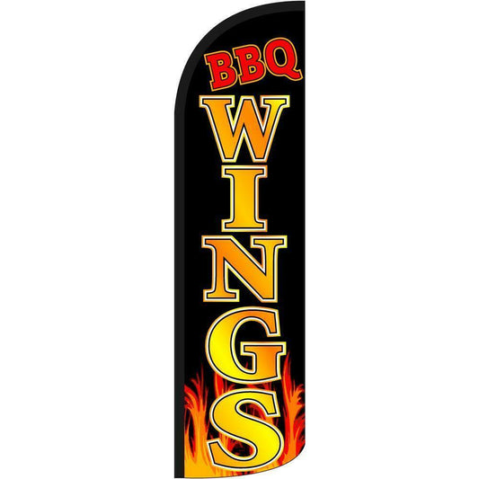 BBQ Wings Feather Swooper Flag