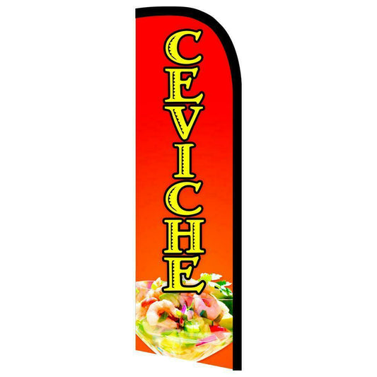 Ceviche Semi-Custom Feather Swooper Flag