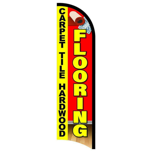 Flooring Semi-Custom Feather Swooper Flag