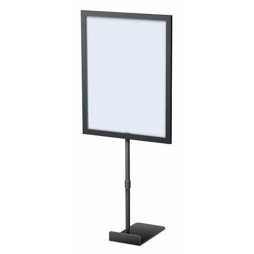 Adjustable Tabletop Pedestal Sign Stand, Vertical: Shovel Base