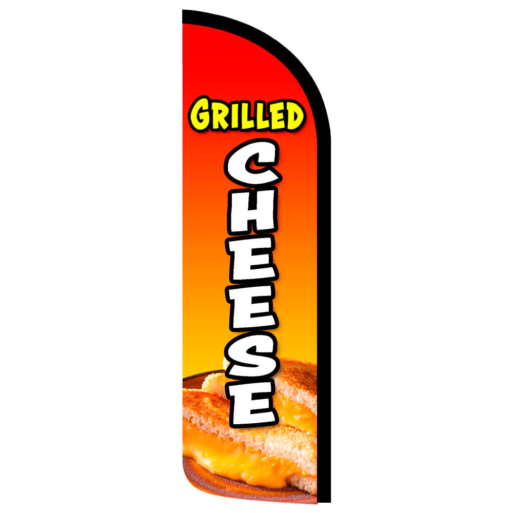 Grilled Cheese Semi-Custom Feather Swooper Flag