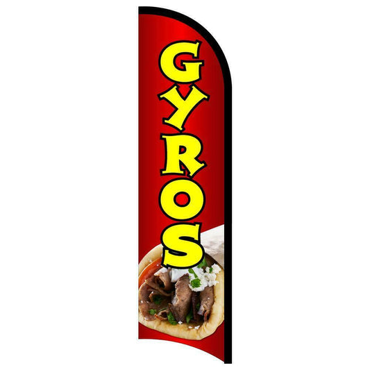 Gyros Semi-Custom Feather Swooper Flag