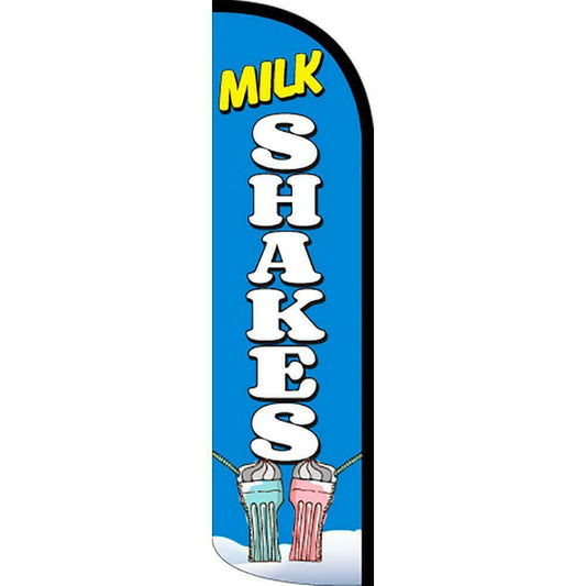 Milk Shakes Semi-Custom Feather Swooper Flag