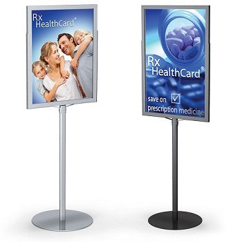 Premium Poster Sign Holder Single Stem