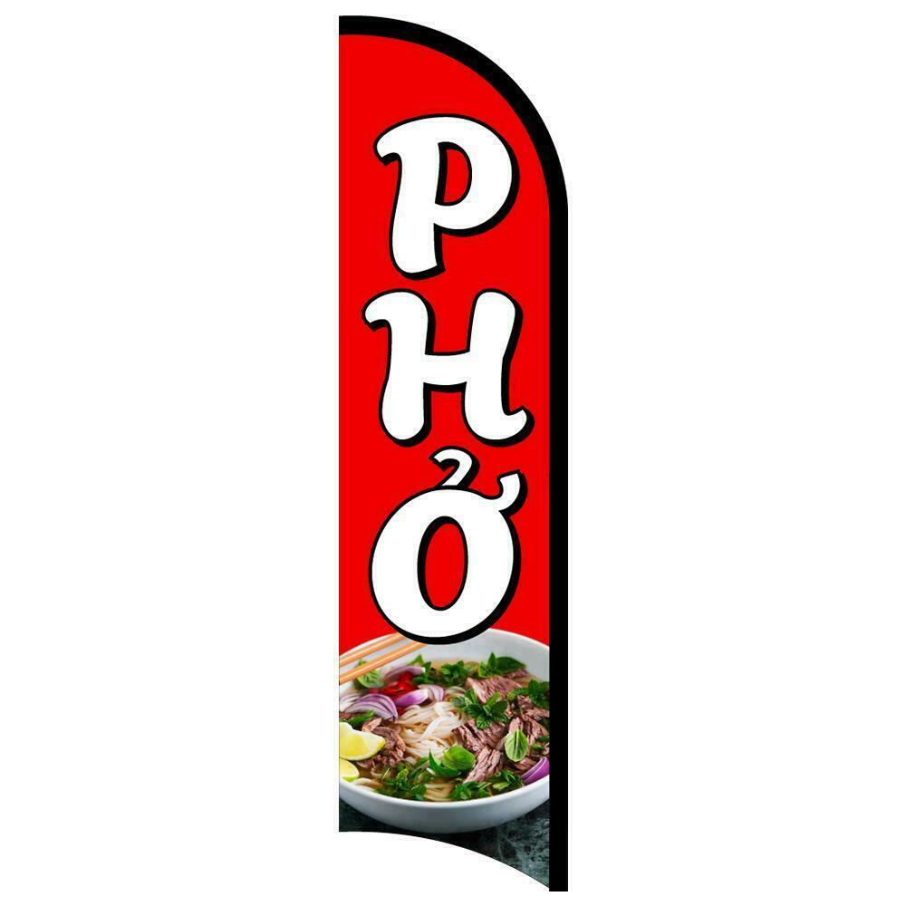 Pho Semi-Custom Feather Swooper Flag