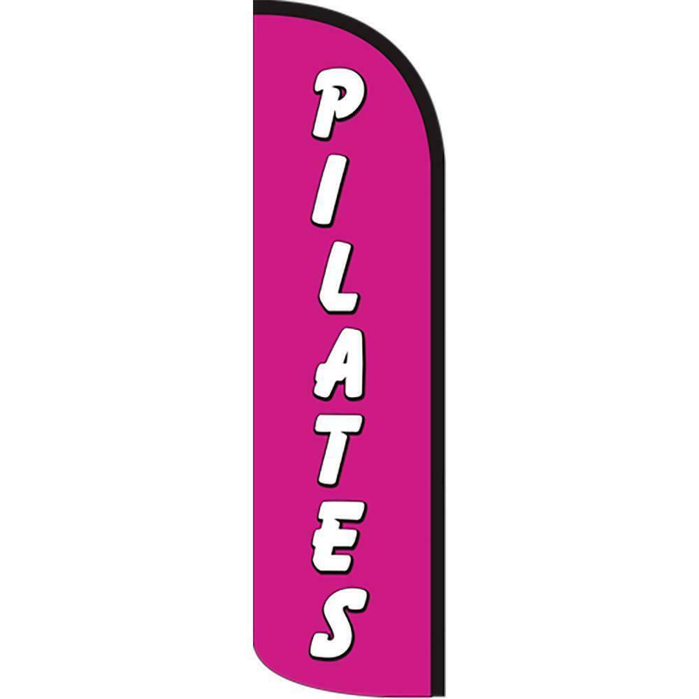 Pilates Feather Swooper Flag