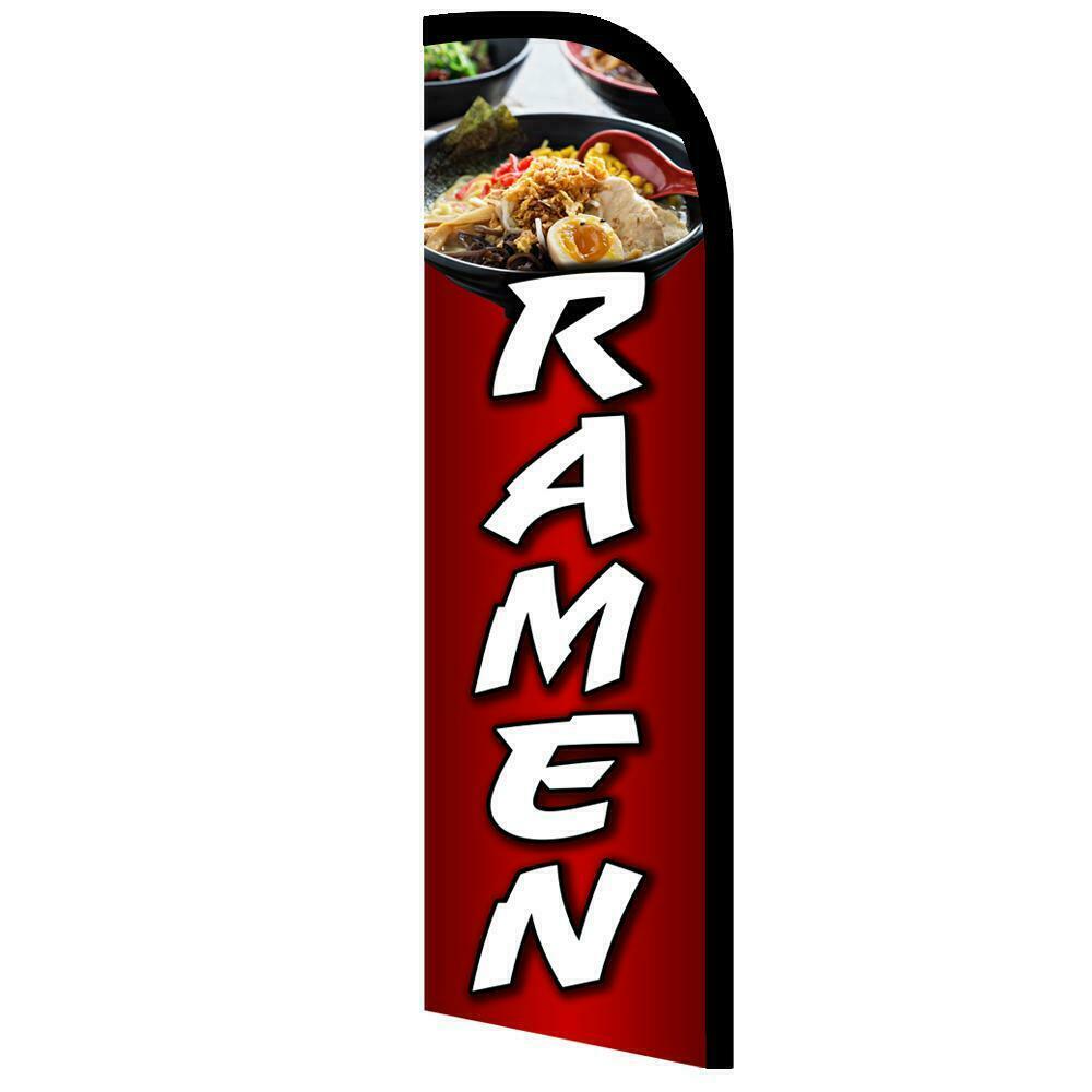 Ramen Semi-Custom Feather Swooper Flag