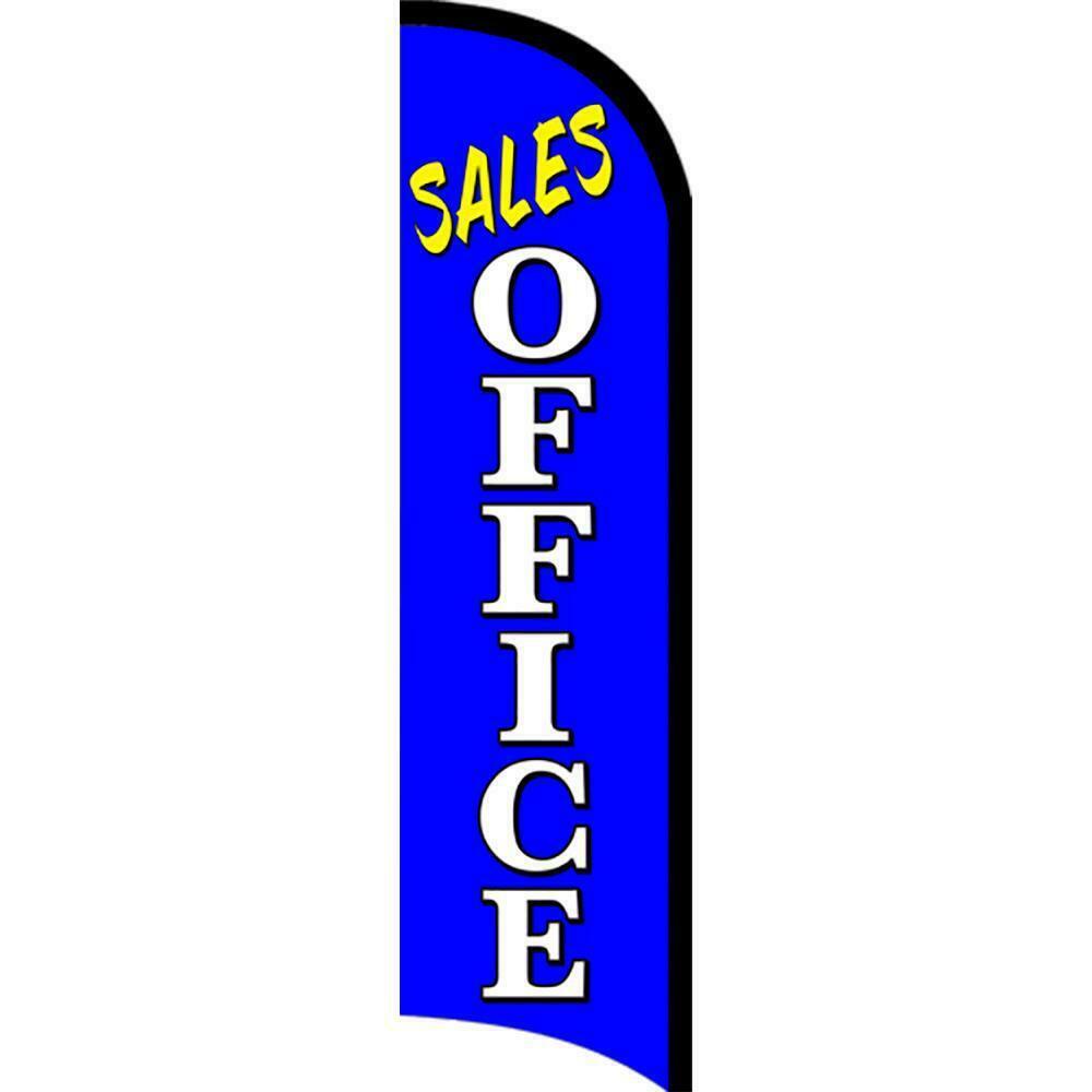 Sales Office Semi-Custom Feather Swooper Flag