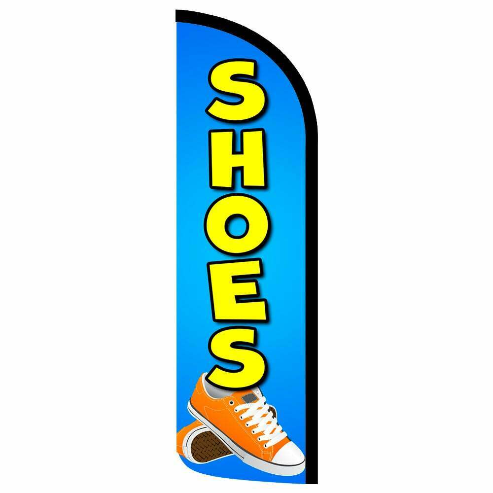 Shoes Semi-Custom Feather Swooper Flag