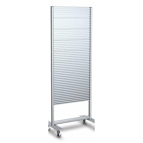 Portable Slatwall Display Stand, Single Sided