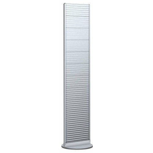 Revolving Slatwall Display Stand, Double Sided: 54"H