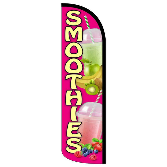 Smoothies Semi-Custom Feather Swooper Flag