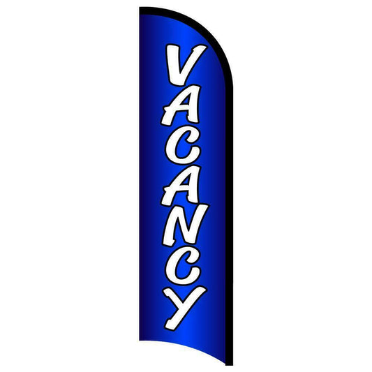 Vacancy Semi-Custom Feather Swooper Flag