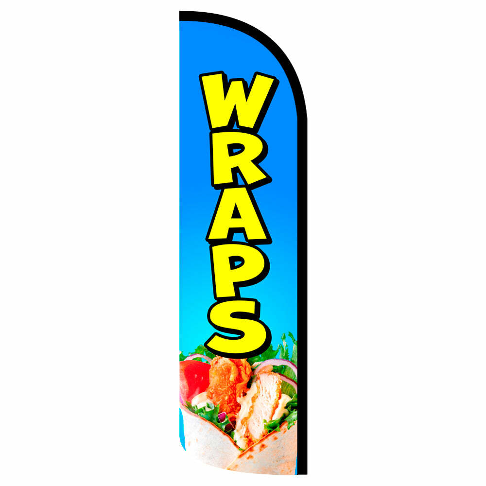 Wraps Semi-Custom Feather Swooper Flag