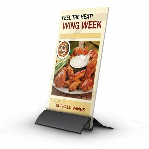 Arched Tabletop Sign Stand - Slanted