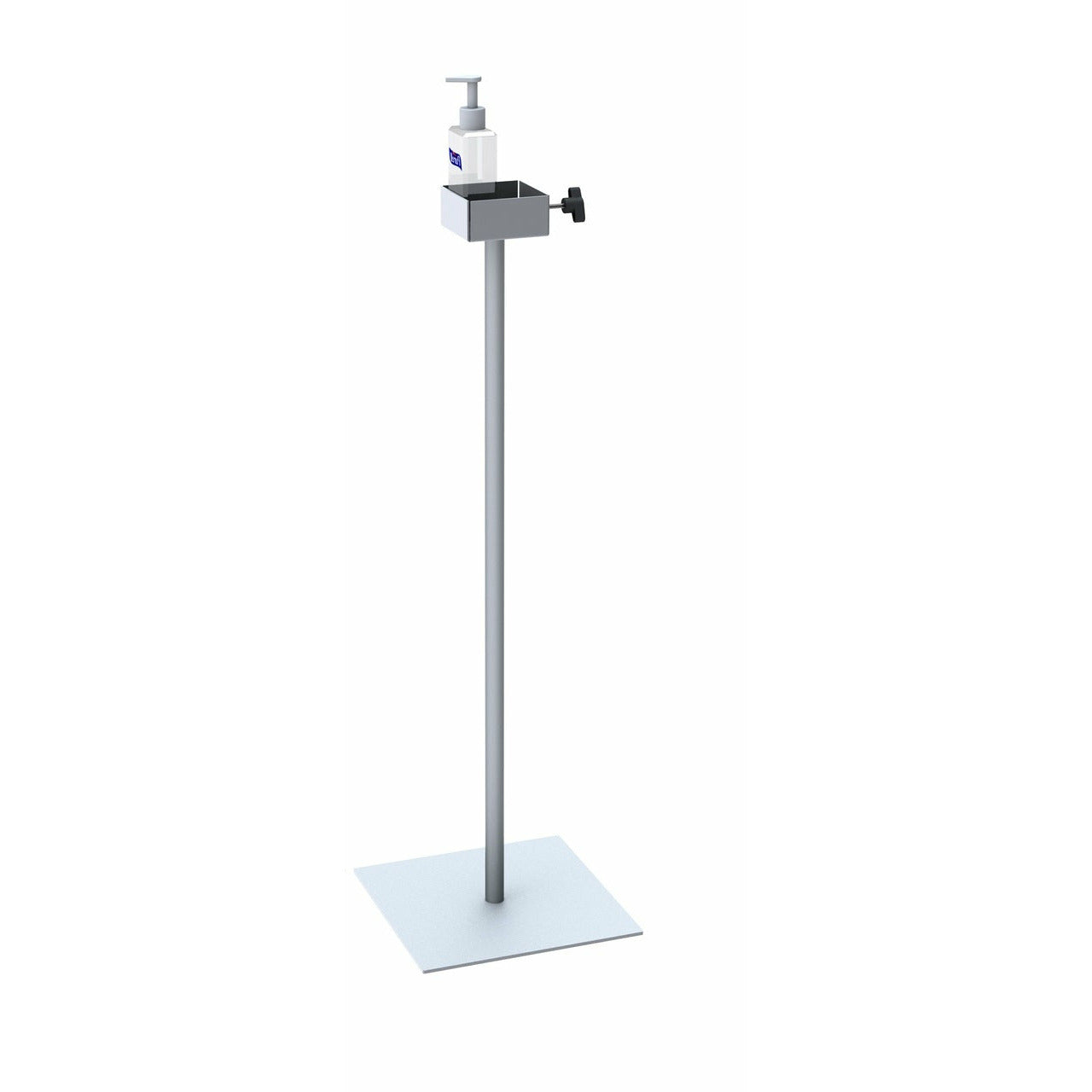 Hand Sanitizer Pump Stand: Fixed Height