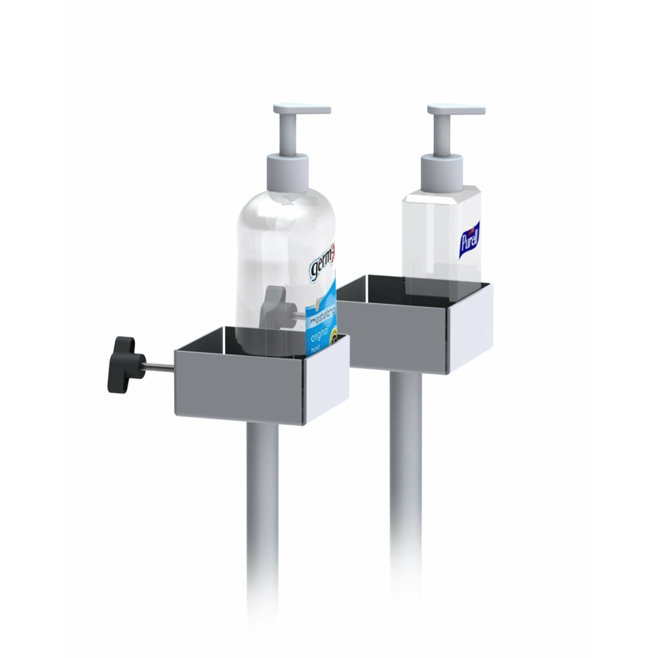 Hand Sanitizer Pump Stand: Fixed Height