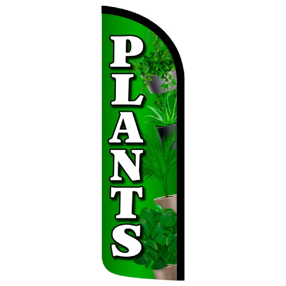 Plants Semi-Custom Feather Swooper Flag