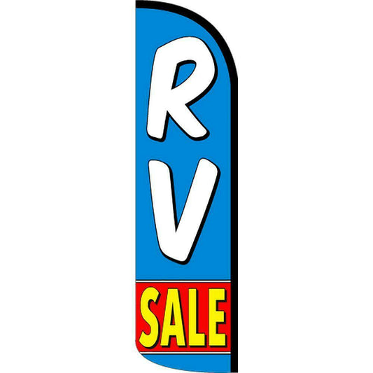 RV Sale Feather Swooper Flag